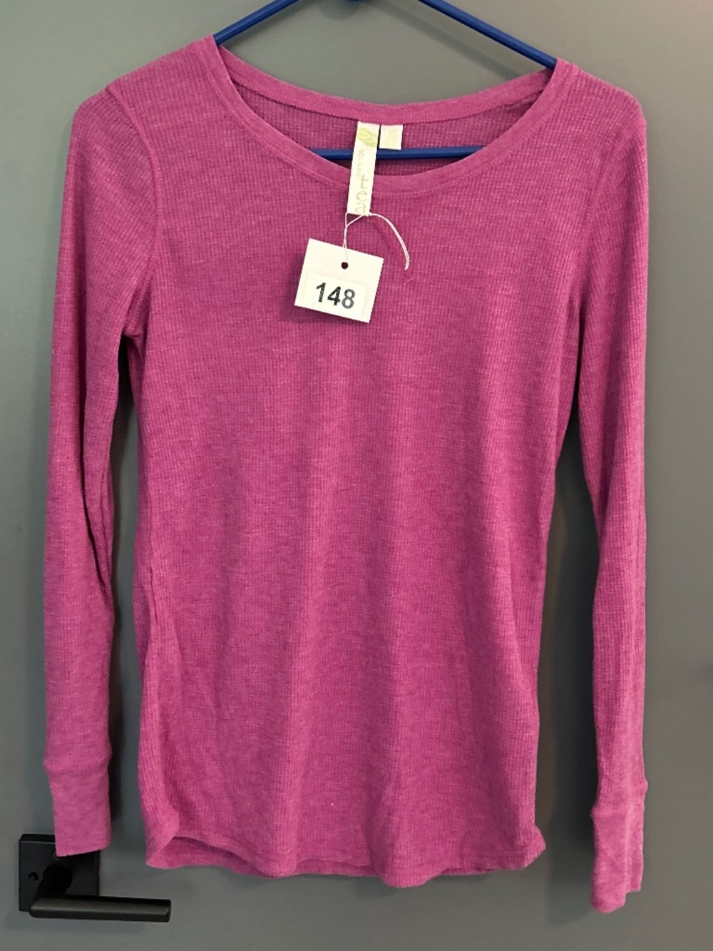148 Women's Purple Long Sleeve Knit Top